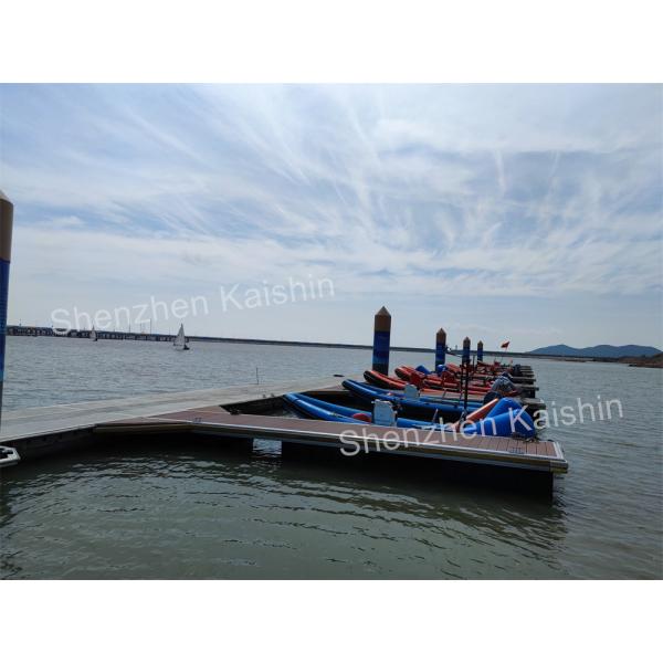 Aluminum Floating Docks Marina Floating Bridge Yacht Floating Pontoon For Waterfront Project