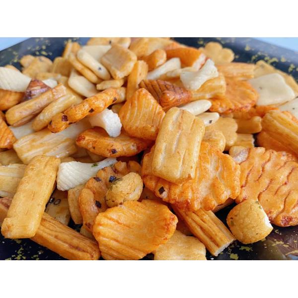 Soy Sause Chilli Rice Crackers OEM Package Japanese Mixed Rice Crackers
