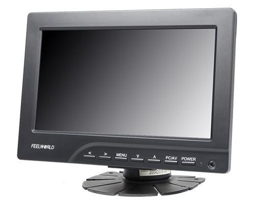 7" 800x480 TFT LCD Touch Monitor with HDMI,VGA,Video,Audio inputs ,AV Reverse