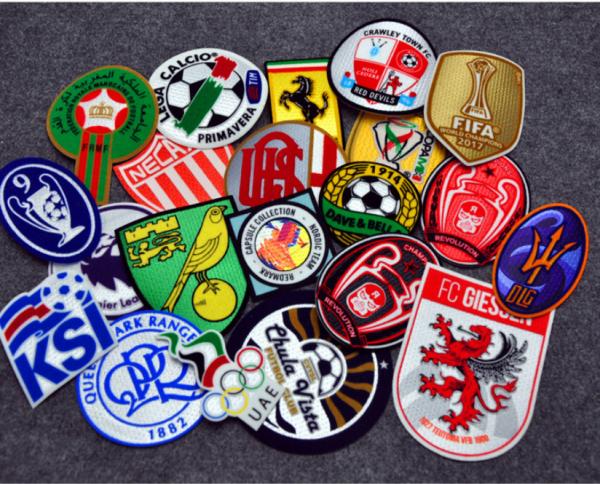 3 Inches TPU Custom Cloth Badges For Jackets , Jeans , Fabric Logo Badges