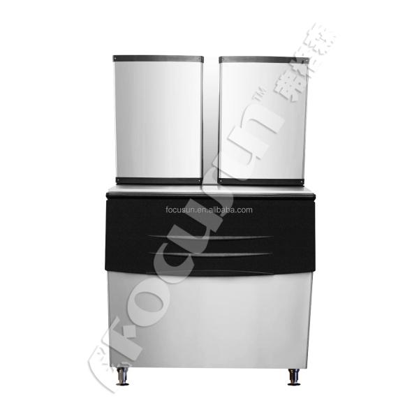Aspera Compressor Split Air Cooler Automatic Ice Machine 680kg Commercial Cube Ice Maker