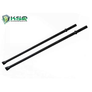 Quality Long Black Integral Rod with Chisel Bit , rock drill tools for sale
