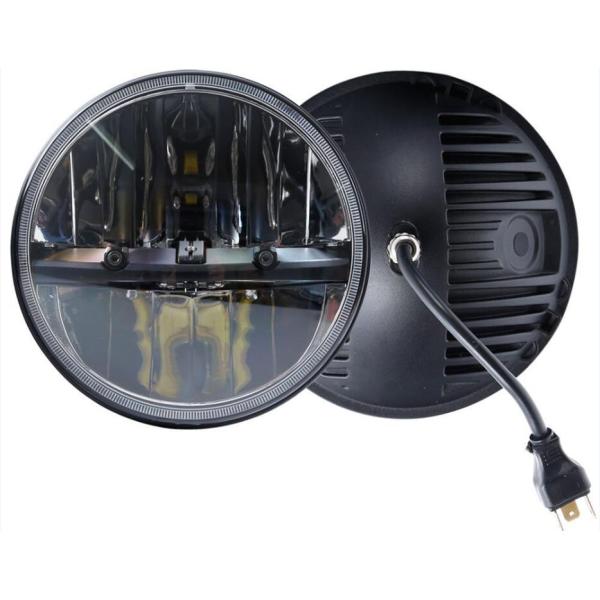 7 Inch Round Wrangler Led Headlight For Off Road Vehicle High Low Beam