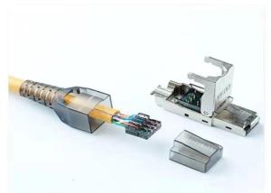 China 30M Computer Internet LAN Cable CAT7 FTP RJ45 Toolless Connector Modular Plug on sale