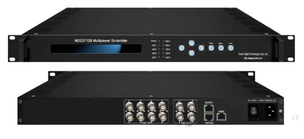 Buy Multiplexer Scrambler DVB Modulator NDS3712B EN300 468 Standard at wholesale prices