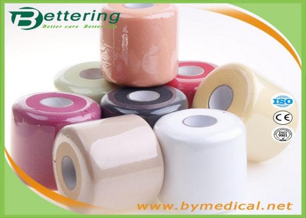Buy Multicolor Soft Underwrap Foam Athletic Bandage Prewrap Tape Pretaping underwrap foam sponge bandage at wholesale prices