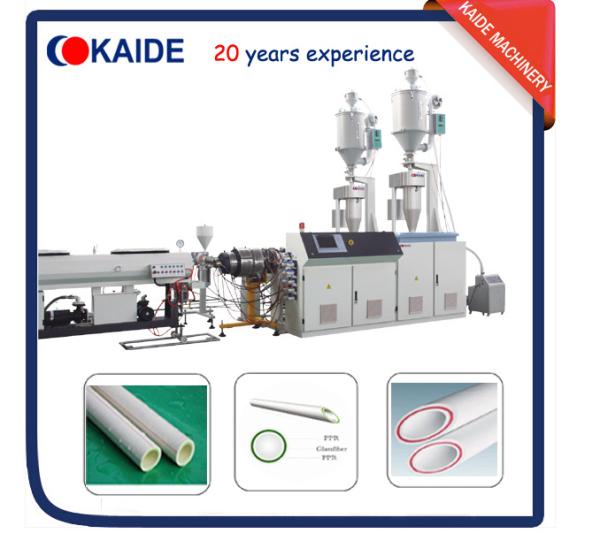 Buy Plastic Pipe Production Machine for PPR-GF-PPR Composite Pipe Speed 28m/min at wholesale prices