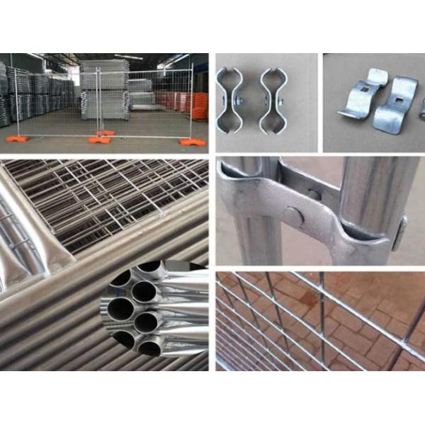 Height 2m Mobile Temporary Fencing 75*150mm Australian Standard