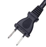 2 Pin Plug JET Certification PSE c7 power cord