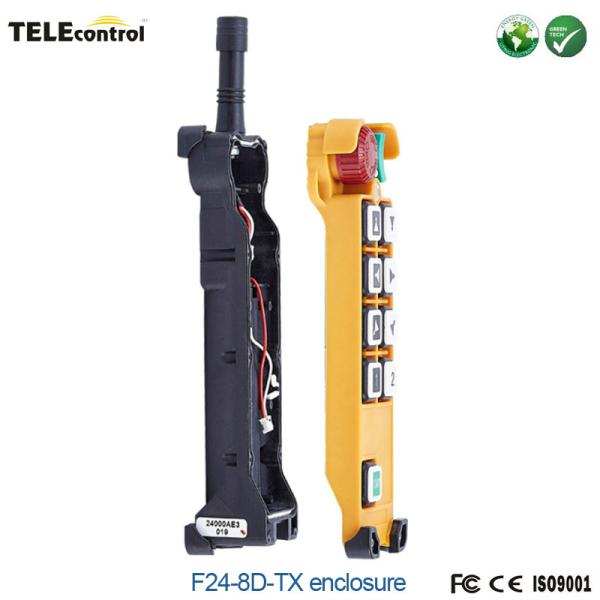 Buy telecrane remote A24-8D-TX remote control transmitter shell box without PCB at wholesale prices
