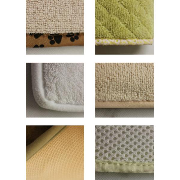 Printed directly with memory foam mat and any shape fit for car