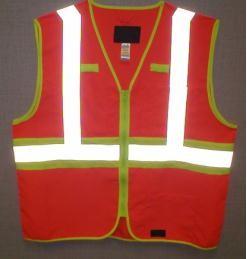 China Waterproof Thin Mens Hi Vis Vest With Zipper OEM ODM Service Accepted on sale