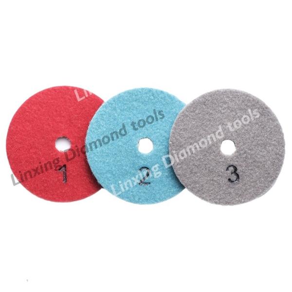 Buy Diamond Polishing Pads For Dry On Slabs And Tiles With OBM Support And Customization at wholesale prices