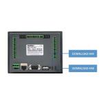 32bit CPU 408MHz HMI With PLC Built In 6 Channels 1 Phase 60khz