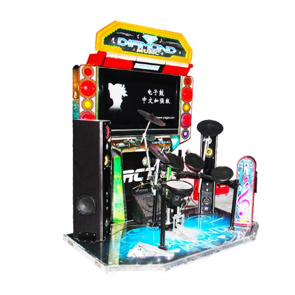 Jazz Drum Arcade Game Machine 32 inch Coin Operated Music Game Machine For Kids