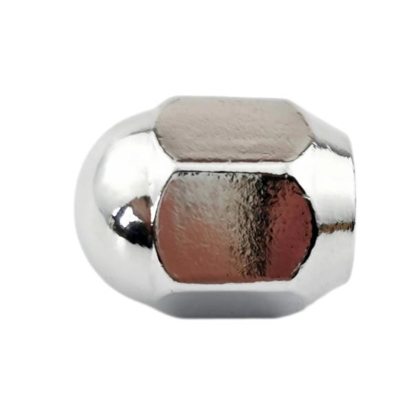 M12x1.25 Chrome Lug Nut with 19mm Hex and 35mm Height Part 1006SA Fits Most Vehicles Silvery Finish