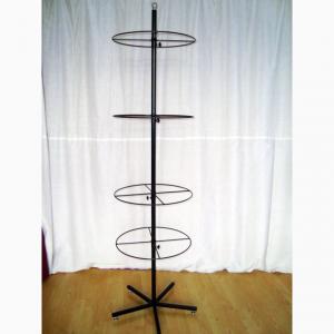 China 4 Layers Spinning POP Display Rack With 5 Legs Base on sale