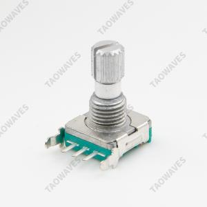 Dual Rotary Encoder with Push Button for Panel Interface