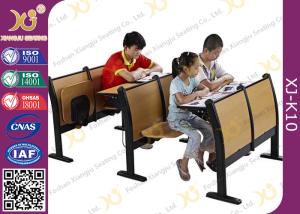 Quality Custom Aluminum Alloy Folding Lecture Hall Seating With Writing Pad for sale