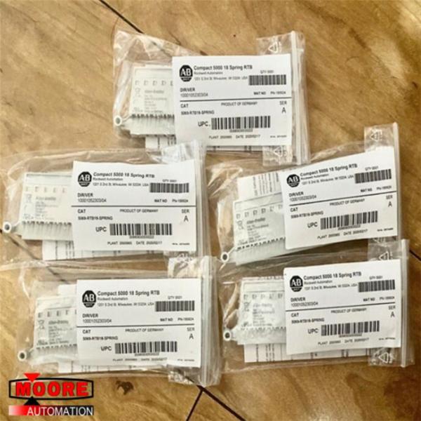 5069-RTB18-SPRING 5069RTB18SPRING Allen Bradley AB Spring Type Terminal Block