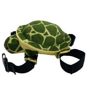 China Green Spotted Plush Turtle Buttock Protector Kid Size 45cm For Outdoor Activities on sale