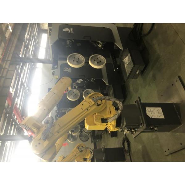 Copper Surface Faucet Robotic Polishing Machine Easy Operate With CNC System