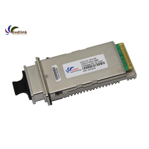X2-10GB-ZR Compatible 1550nm 80km X2 DDM Transceiver