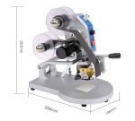 High Speed Paper Box Date Batch Coding Machine Adjustable Manual Date Printing