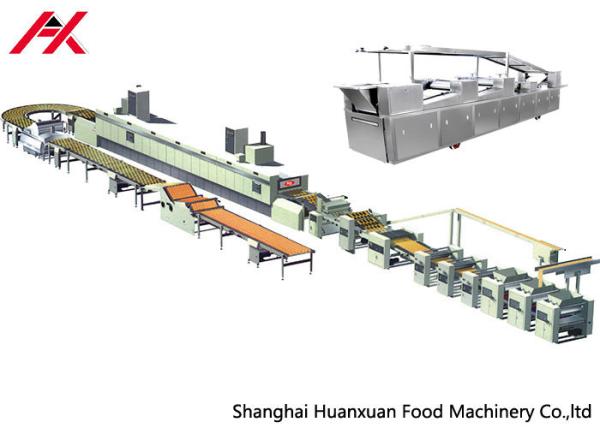 Buy Automatic Biscuit Production Line , Bakery Biscuit Making Machine With High Efficiency at wholesale prices