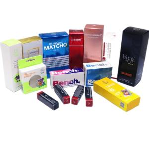 CMYK Printing Cosmetic Packing Box Holographic Mylar Paper Material