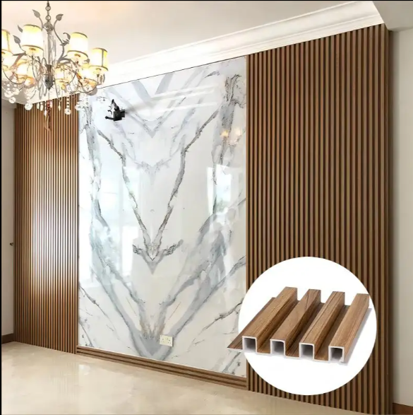 Shenzhen HYPET WPC Cladding Wall Panel Interior Great Board with Laminating Pattern Extrusion Machine Making Production Line