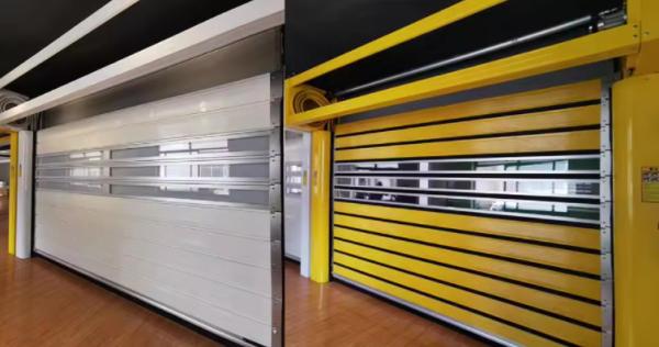 Buy High Speed Spiral Door with PLC Control at 0.8m/s Speed Photoelectric Sensor Safety System at wholesale prices