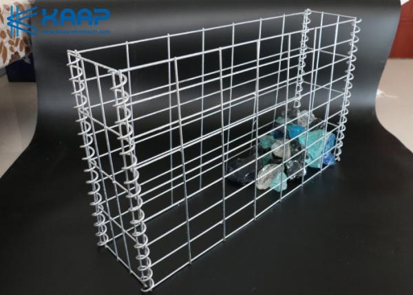 Buy High Strength Welded Mesh Gabion Black Wire Color at wholesale prices
