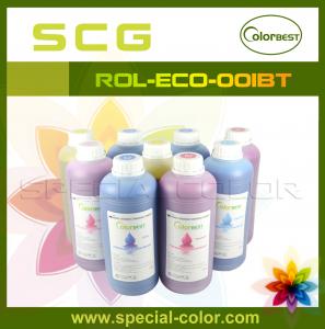 Quality Eco Solvent Ink for roland.mimaki.mutoh.epson print head 6 Color for sale