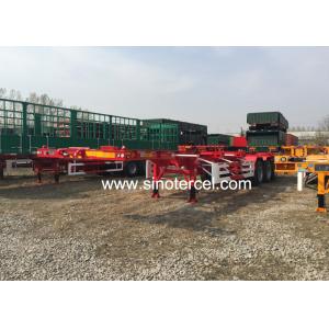 Buy cheap Q235 Steel Skeletal Semi Trailer WABCO Brakes Container Semi Trailer from wholesalers
