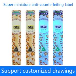 Offset Printing Logo Custom Security Stickers Glossy / Matte / Lamination Finish
