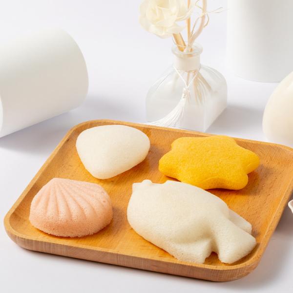 Travel Friendly Daylogic Facial Sponge Wet Dry Konjac Sponge