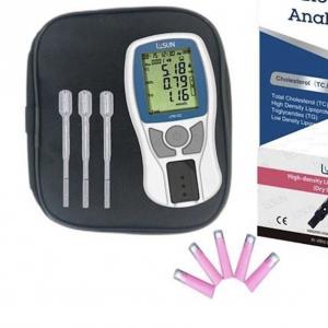 Quality 500 Records Blood Lipid Analysis Meter Portable Lipid Analyzer 90g for sale