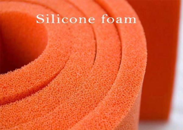 Buy High Elasticity Silicone Foam Sheet Padding Open Cell Style For Press Machine at wholesale prices
