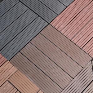 Quality 300mmX300mm WPC DIY Decking for sale
