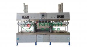 Quality Manual Wood Pulp Paper Plate Making Machine Dishware Production Line for sale