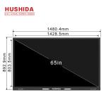 65 inch OPS PC Multi Touch digital smart board Interactive Display interactive
