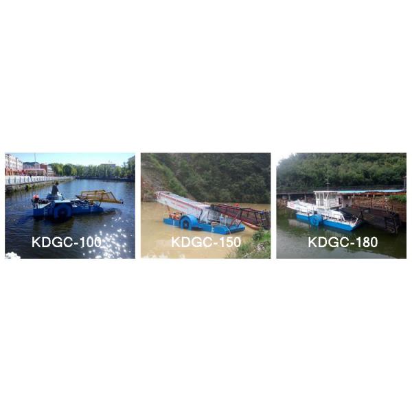 Water Reed Hyacinth 5000m2 Aquatic Weed Harvester Boat