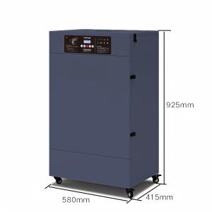 China Black FES600 Mobile Dust Extraction Unit , Portable Dust Collection Units With Alarm System on sale