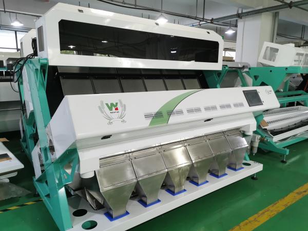 Buy 6 Chutes 384 Channels Tea Sorting Machine with high speed camera at wholesale prices