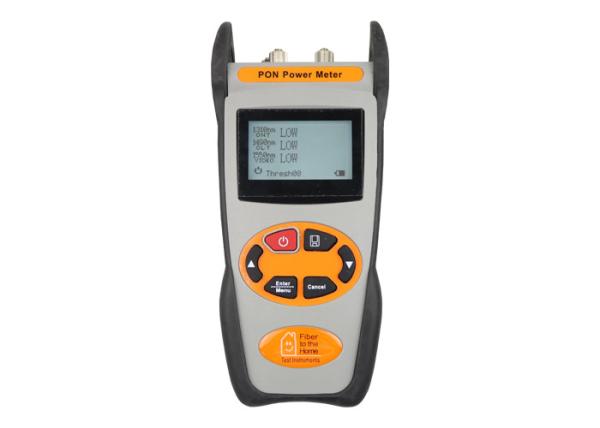 Buy G/EPON Passive Network 1310/1490/1550nm Wavelength Simultaneous Testing Optical PON Power Meters with Data Storage at wholesale prices