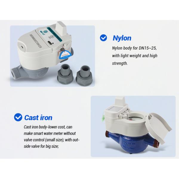 NB Mechanical Inline Hose Water Flow Meter with Iot