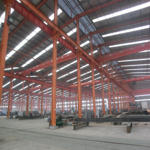 Galvanized Steel Frame Building Construction High Durability
