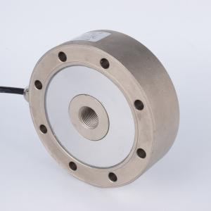 2mv/V 2t Pancake Type Load Cell 0.02% Compression Force Sensor