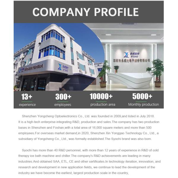 Smart WIFI control ice bath cold plunge chiller for recovery ice bath water chiller 1hp